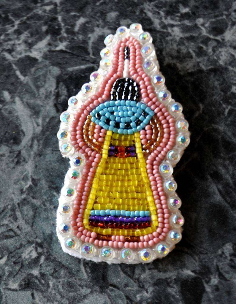 Native American Beaded Dancing Lady eBay Find of the Week Native American Pow Wows