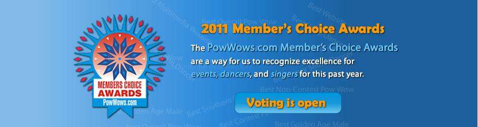 PowWows.com Member's Choice Voting