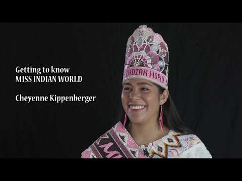 Getting to know MISS INDIAN WORLD - Cheyenne Kippenberger