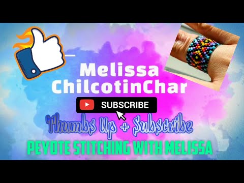 HOW TO BEAD A FLAT PEYOTE STITCHED RING!