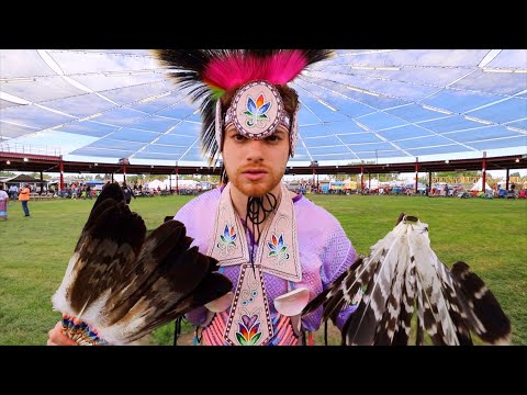 I DANCED In a Native American Powwow