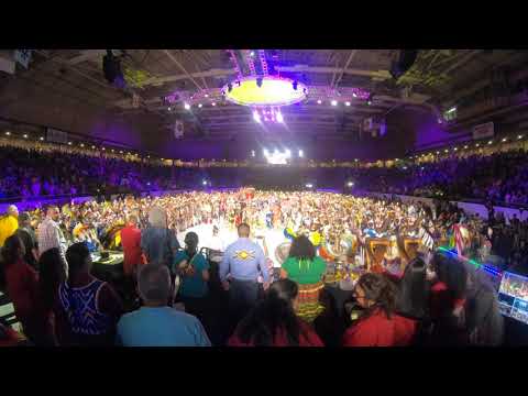 Grand Entry Saturday Night Timelapse - 2019 Gathering of Nations Pow Wow