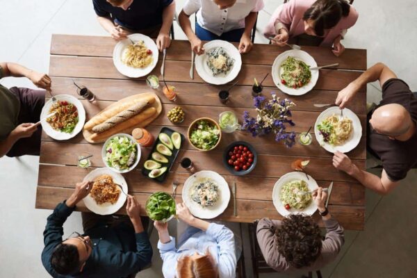 When was the first thanksgiving and who was there