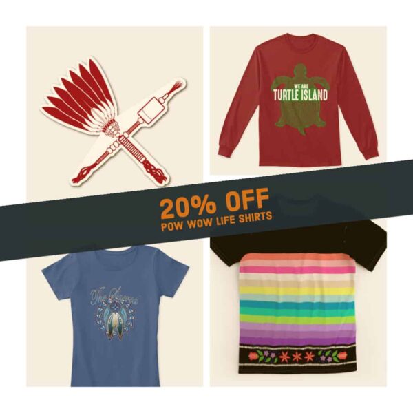 PowWows.com Shirts – 20% Off – December Deals