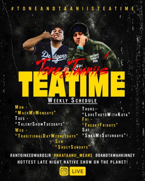 Have you tuned in to “Tone and Taanii’s Tea Time”??