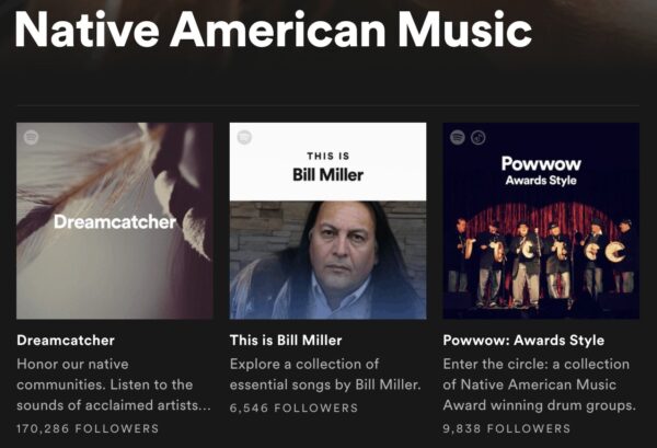 7 Most Popular Native American Playlists on Spotify