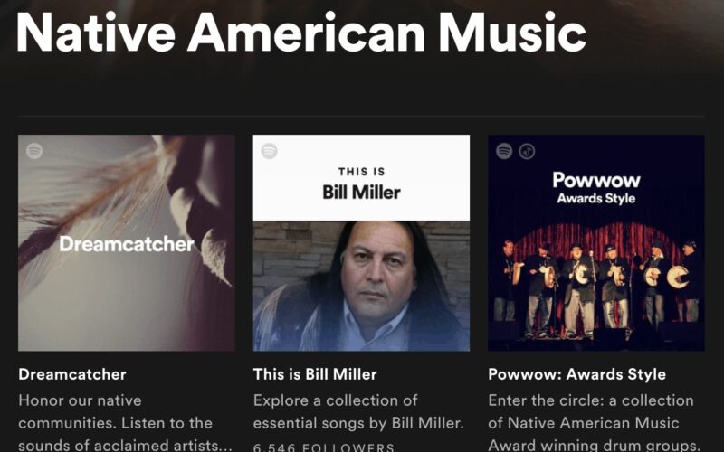 Most Popular Native American Playlists on Spotify