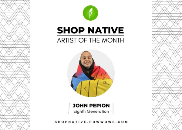 Shop Native Artist Of The Month: John Pepion