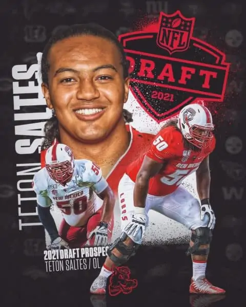 Teton Saltes, Oglala Sioux Member, Signs With New York Jets