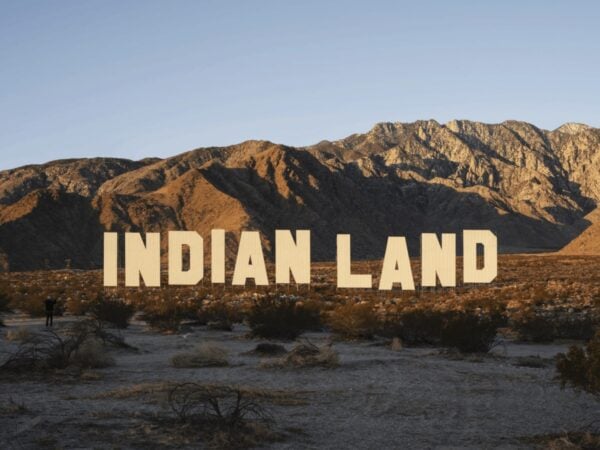 Indian Land Sign: The Art Installation That’s Turning Heads