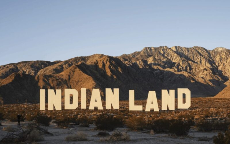 Indian Land Sign: The Art Installation That’s Turning Heads