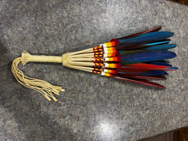 Native American Macaw Loose Tail Feather Fan. Pow Wow Regalia – eBay Find of the Month
