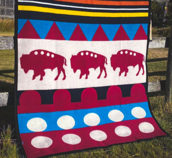 pow wow blanket native gifts