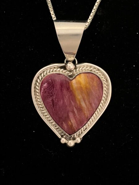 Native heart necklace