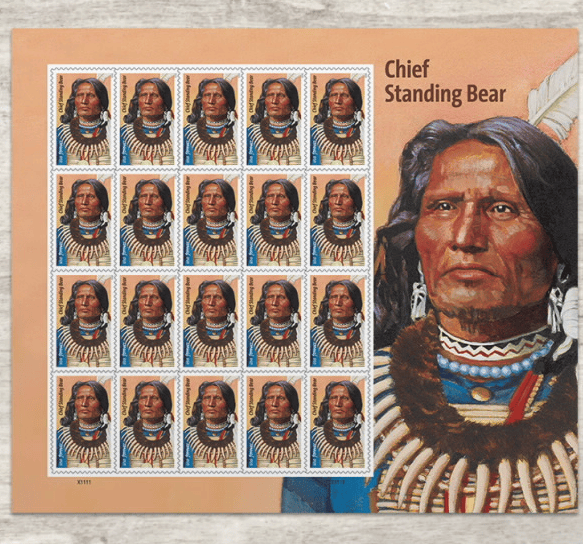 Chief Standing Bear Honored on USPS Stamp