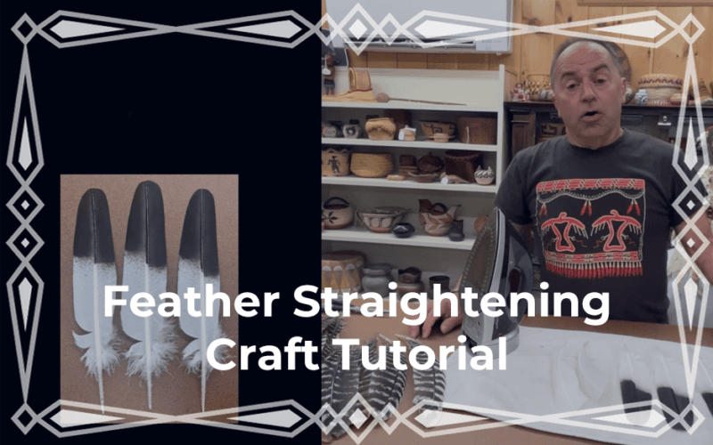 How to Straighten Feathers – Video Craft Tutorial