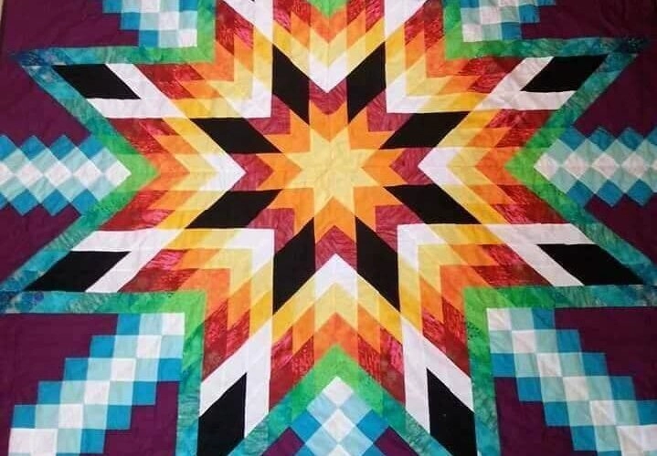 Lakota Star Quilt Maker Shares Her Journey