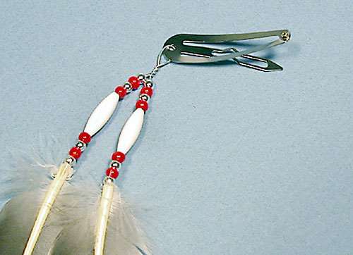 Feather Hair Clips Feather Hair Clips