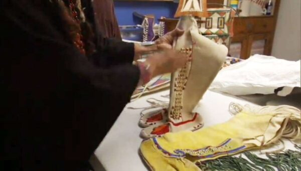 Beadworker Teri Greeves And Her Mother, Jeri Ah-Be-Hill, Talk About Kiowa Clothing – Video Of The Week Beadworker Teri Greeves And Her Mother, Jeri Ah-Be-Hill, Talk About Kiowa Clothing – Video Of The Week