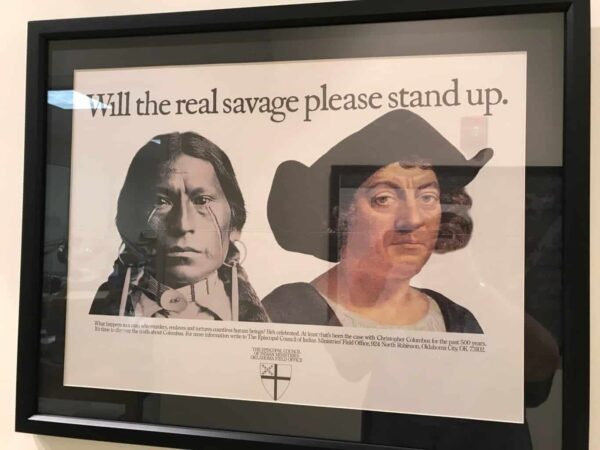 Columbus Posters – “Like any good tourist, Columbus brought home a few souvenirs.” Columbus Posters – “Like any good tourist, Columbus brought home a few souvenirs.”