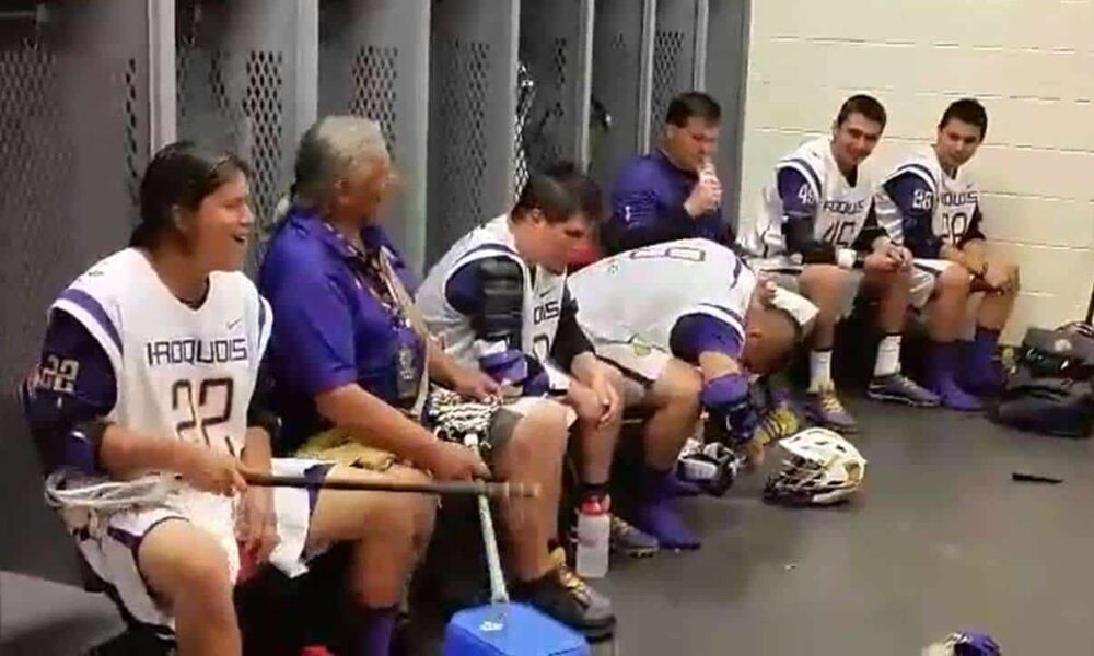 Rain Delay? No Problem! Iroquois Nationals Having Fun