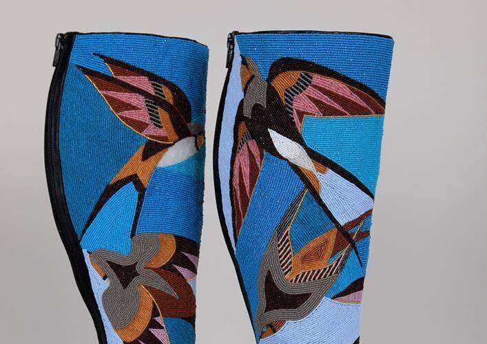 Stunning Beaded Boots from Jamie Okuma