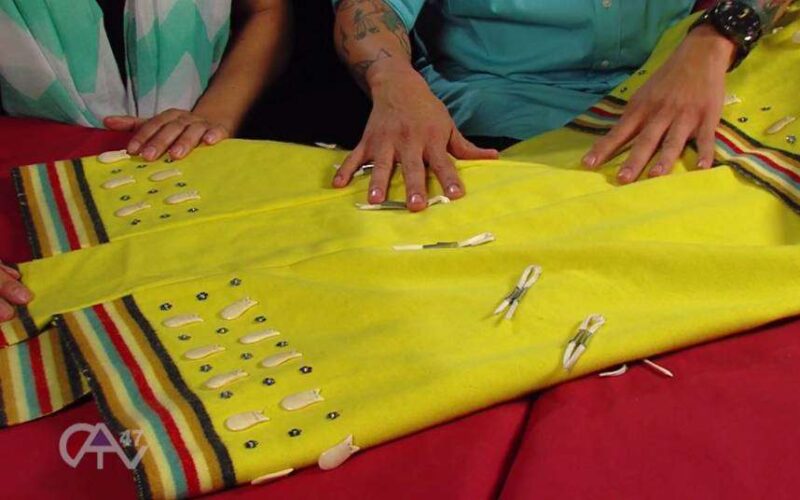 Making Regalia – Straight Dress Making