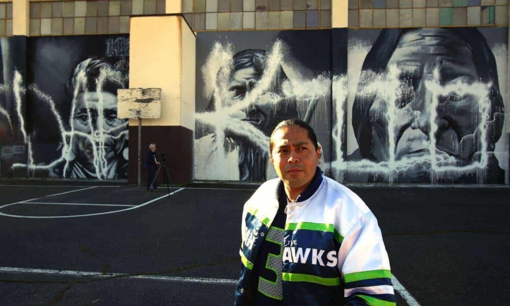 Heartbreaking: Native Murals Defaced
