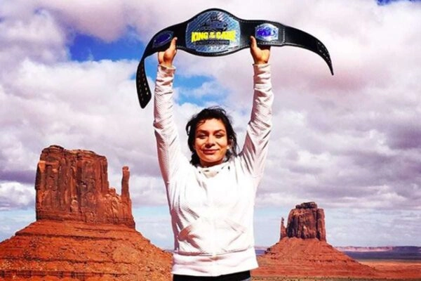 Congratulations to the First Navajo UFC Champion!