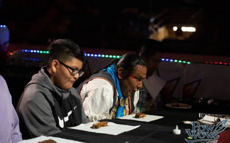 Rib Eating Contest – 2019 Gathering of Nations Pow Wow