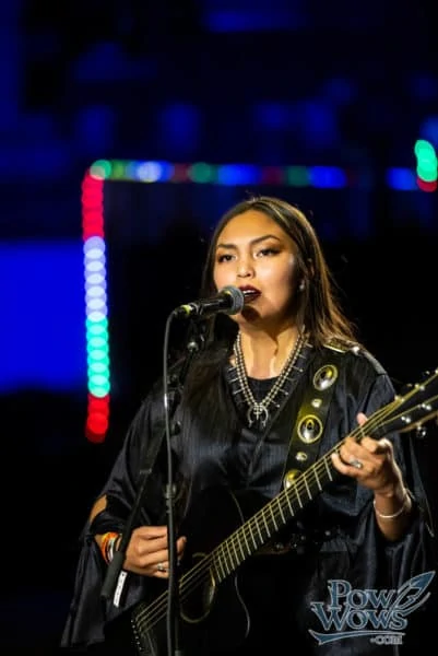 Sage Bond Performs At 2019 Gathering of Nations Pow Wow