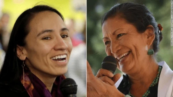 Sharice Davids and Deb Haaland Become First Native Women in Congress