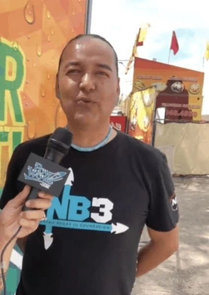 Interview with Justin Kii Huenmasnn – Notah Begay III Foundation – 2019 Gathering of Nations