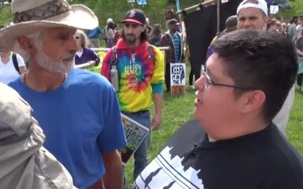 Watch As Comedian Tito Ybarra Confronts Drum Circle