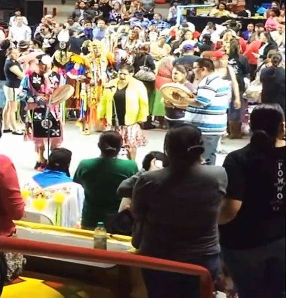 Waskewitch Family, Gathering of Nations Hand Drum Singing – Pow Wow Video of the Week