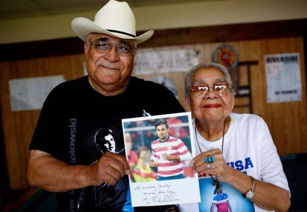Kiowas Cheer On One of Their Own in World Cup