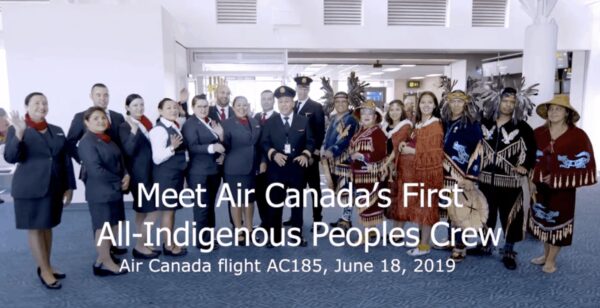 air canada all indigenous crew