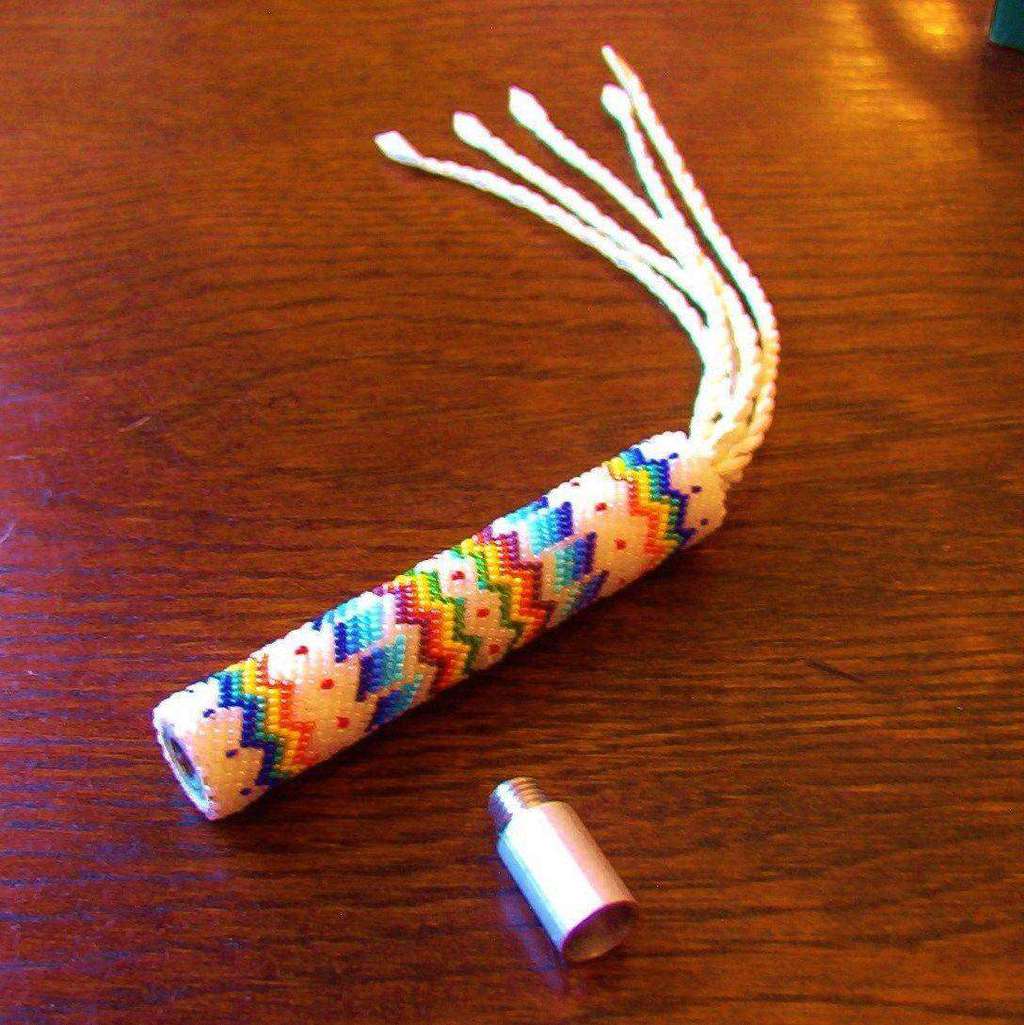 beaded handle