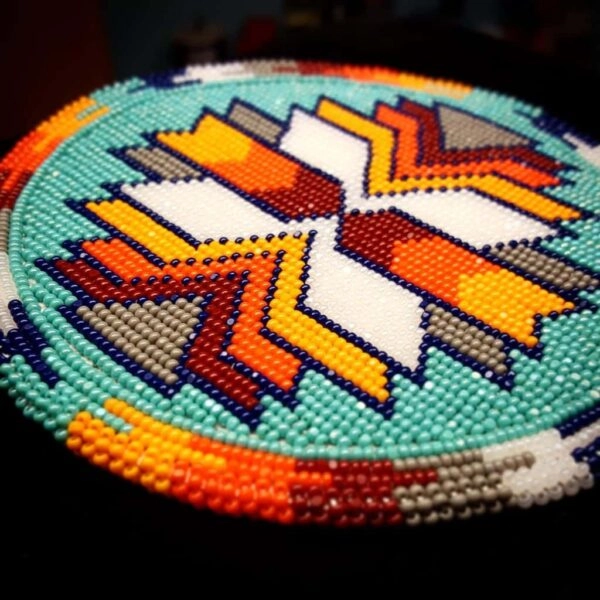 “The man behind the beadwork” – Brodie Sanchez Shoshone-Bannock Beadwork Artist