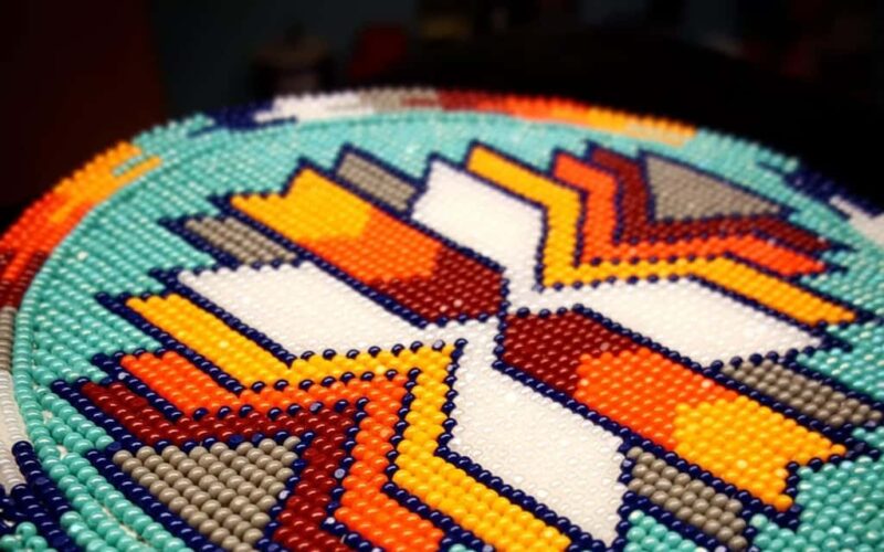 “The man behind the beadwork” – Brodie Sanchez Shoshone-Bannock Beadwork Artist