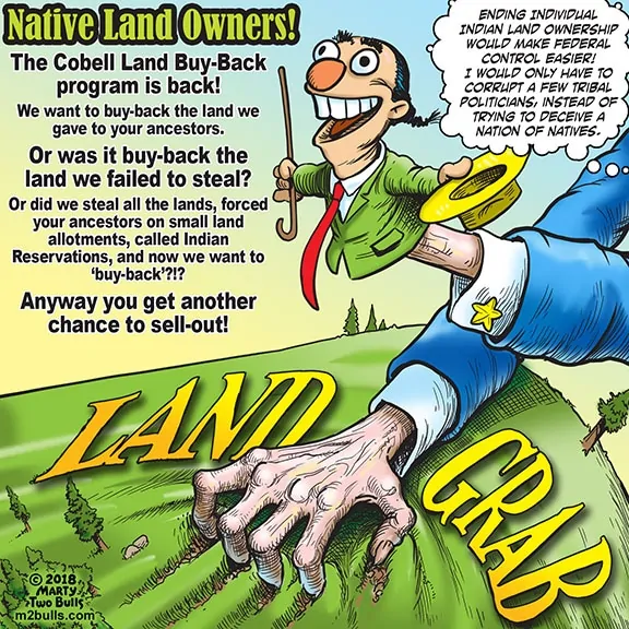 Native Land Owners – Cobell Land Buy-Back – Marty Two Bulls