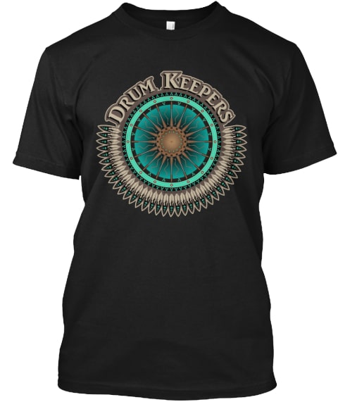 Drum Keepers Shirts and Merchandise – Designed by Melvin War Eagle