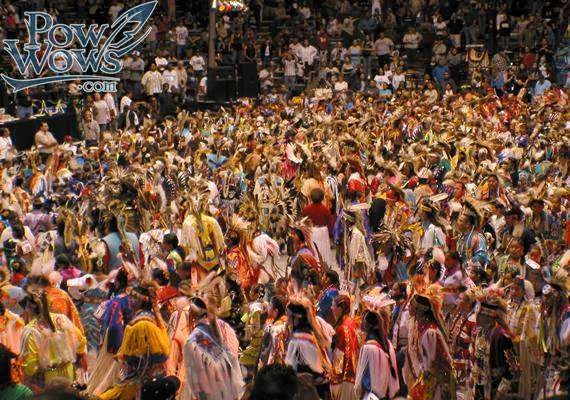 Gathering of Nations Pow Wow Grand Entry