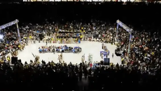 Pow Wow Video of the Week – Gathering of Nations Grand Entry Time Lapse
