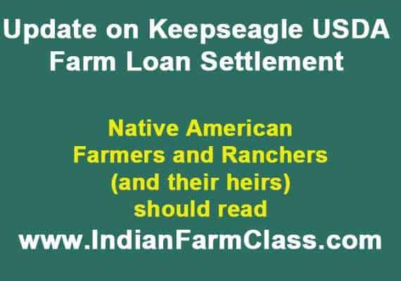 Keepseagle v. Vilsack Settlement