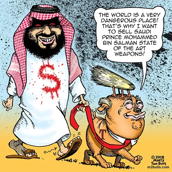 Marty Two Bulls Weekly Editorial Cartoon – December 17, 2018