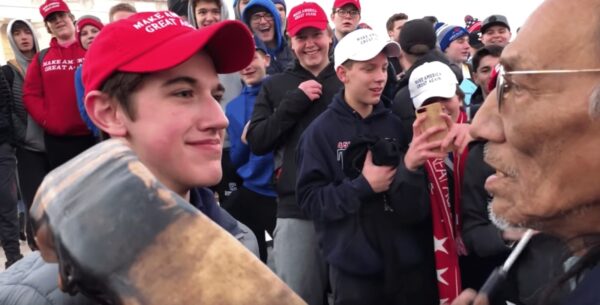 Native Elder Nathan Phillips In Viral Video With High School Students Native Elder Nathan Phillips In Viral Video With High School Students