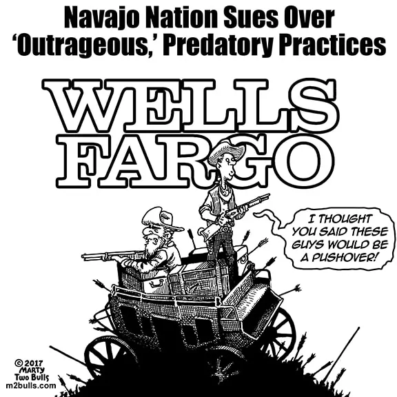Navajo Nation Sues Over ‘Outrageous’ Predatory Practices – Marty Two Bulls