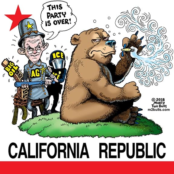 The Party Is Over – California Republic – Marty Two Bulls