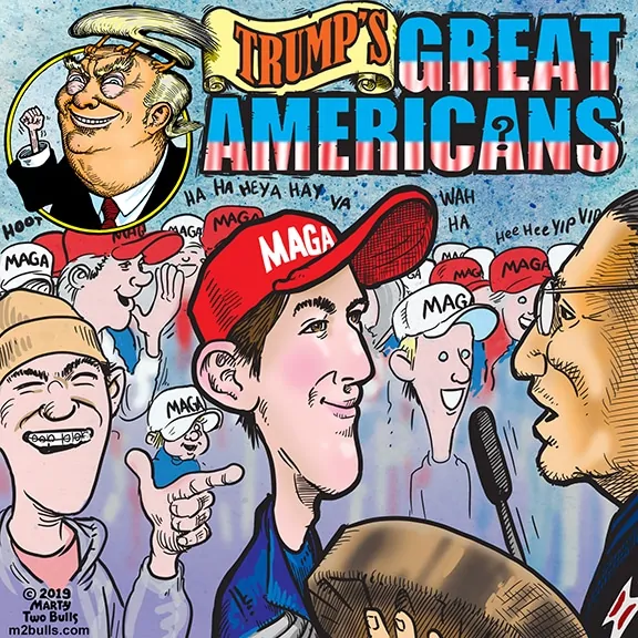 Trump’s Great Americans – Marty Two Bulls